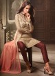Cream, Pink Net Aster 3501 Pakistani Suit By Maisha SC/000332