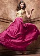 Pink, Cream Satin Maskeenji 3605 Gown Style Anarkali By Maisha SC/001012