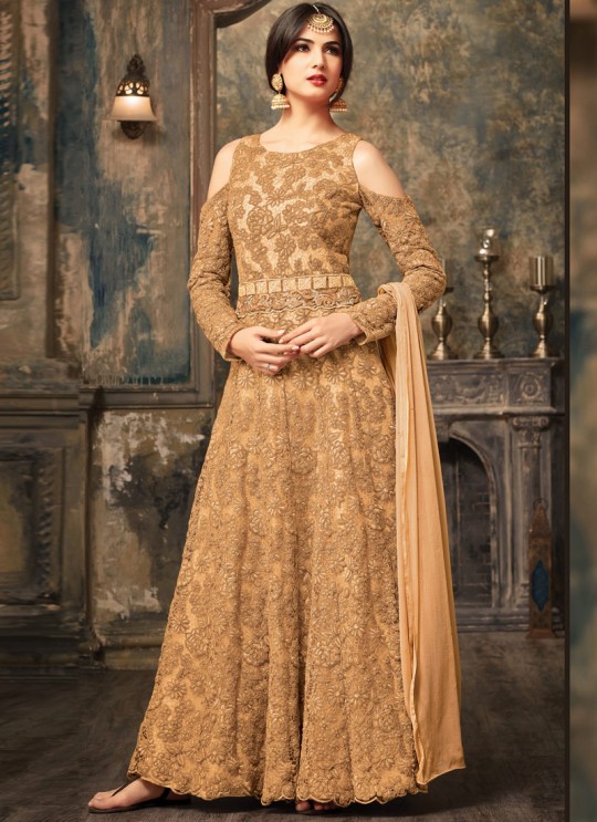 Mustard Net Jawariya 5106B Color Gown Style Anarkali By Maisha SC/011984 Mustard Net Jawariya 5106B Color Gown Style Anarkali By Maisha SC/011984