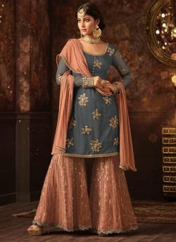Aziza By Maisha 5801 Sharara Suit Colours At Wholesale Price