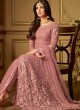 Pink Net Rumani 6401 By Maisha Abaya Style Suit SC/013255