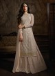 Inayat By Maisha 8603 Peach Georgette Pakistani Bridal Palazzo Suit