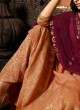 Orange Masleen Palazzo Suit For Ceremony Mahira 7502 Set By Maisha SC/015882