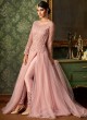 Pink Net Wedding Wear Embroidered Gown Style Anarkali Suit Queen Of Hearts 7104 Set By Maisha SC/015110