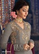 Grey Rangoli Georgette Mother & Daughter Wedding Wear Sharara Kameez Riwaayat 6901 By Maisha Maskeen SC/014209