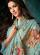 Delightful Turquoise Pure Silk Gown Style Anarkali For Ceremony Sazia 7403 By Maisha SC/016179 Delightful Turquoise Pure Silk Gown Style Anarkali For Ceremony Sazia 7403 By Maisha SC/016179