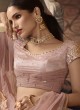 Pink Net Bridal Wedding Lehenga Choli Vivaana 20001 By Maisha