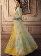 Alluring Yellow Net Bridal Lehenga Choli Vivaana 20004 By Maisha