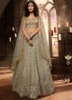 Bridal Net A-Line Lehenga In Grey Color Vivaana Vol 2- 21001 By Maisha SC/016842