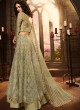 Bridal Net A-Line Lehenga In Green  Vivaana Vol 2- 21005 By Maisha SC/016846