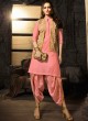 Peach Linen Cotton Party Wear Indo Western Kurti Meave 7902 By Maisha  SC/016322 Size XL