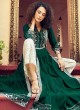 Green Rayon Party Wear Kurti With Palazzo Monsoon 1103 By Maisha Sc/018655
