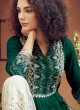 Green Rayon Party Wear Kurti With Palazzo Monsoon 1103 By Maisha Sc/018655