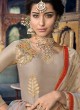 Beige Chanderi  Straight Cut Suit Sultana Vol-2 8105 Set By Maisha SC/016469