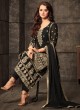 Black Georgette Embroidered Straight Cut Suit Glamour Vol 44 44004 By Mohini Fashion SC/009471