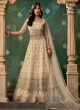 Bridal Net Lehenga Suit In Beige Glamour Vol 78 By Mohini Fashion 78004