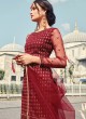 Designer Sharara Kameez In Maroon Glamour Vol 79 By Mohini Fashion 79001 Designer Sharara Kameez In Maroon Glamour Vol 79 By Mohini Fashion 79001