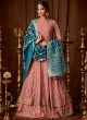 Pink Georgette Wedding Anarkali For Bridesmaids Glamour Vol 64 64002 By Mohini Fashion SC/015184