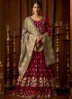 Maroon Georgette Wedding Anarkali For Bridesmaids Glamour Vol 64 64006 By Mohini Fashion SC/015188 Maroon Georgette Wedding Anarkali For Bridesmaids Glamour Vol 64 64006 By Mohini Fashion SC/015188