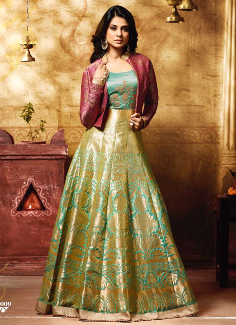 Banarsi gown style store