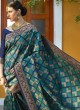 Blue Handloom Silk Wedding Saree  Klayanam 88003 By Rajtex