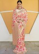 Cream Handloom Silk Wedding Saree  Klayanam 88004 By Rajtex