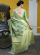 Green Handloom Silk Wedding Saree  Klayanam 88011 By Rajtex