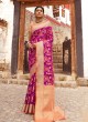 Magenta Handloom Silk Casual Saree Kalash 92008 By Rajtex Magenta Handloom Silk Casual Saree Kalash 92008 By Rajtex