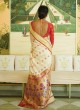 Cream Pure Paithani Silk Designer Saree KASTURI SILK 95002 By Rajtex