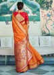 Yellow Pure Paithani Silk Designer Saree KASTURI SILK 95004 By Rajtex
