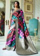 Black Handloom Silk Party Wear Saree KOKILA SILK 98003 By Rajtex