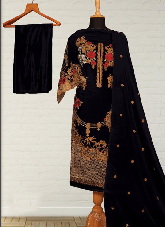 Black Georgette  Pakistani Suit SC/012764