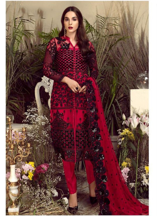 Red Georgette Pakistani Suit SC/017188