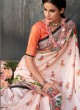 Orange Tussar Silk Party & Festival Wear Digital Printed Sarees Signature Saree Collection-2 T-1513 By Saptrangi