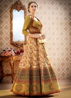 Saptrangi 501 to 507 Series By Saptrangi Saree 2 in 1 Designer Lehenga and Gowns Wholesale