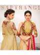 Yellow Banarsi Silk Wedding & Party Wear 2 in 1 Lehenga Gown Rangrass vintage collection Season-7 SL-704 By Saptrangi