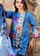 Blue Pure Cottom Pakistani Suit Charizma Aniq Collection 3111 By Shree Fabs SC/016223
