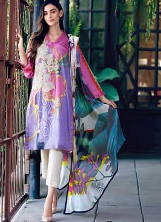 Multicolor Pure Cottom Pakistani Suit Charizma Aniq Collection 3117 By Shree Fabs SC/016223