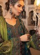 Green Georgette Ceremony Pakistani Suit Mbroidered Mariya B Vol 8 8124 By Shree Fabs SC/016039