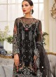 Black Net Party Wear Pakistani Suit Gulal Emb Collection Vol 2 2145 By Shree Fabs SC/015977