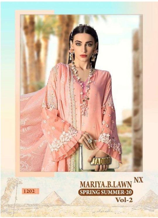Mariya B Lawn Spring Summer Vol 2 NX By Shree Fab 1202 Pink Bridesmaid Pakistani Shalvar Kameez SC/018111 Mariya B Lawn Spring Summer Vol 2 NX By Shree Fab 1202 Pink Bridesmaid Pakistani Shalvar Kameez SC/018111