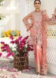 Peach Net Designer Pakistani Suit Crimson Bridal Collection Vol 2 8162 By Shree Fabs SC/016149