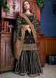 Black Banglori Silk Wedding Garara Suit Violet Vol 28 6209 By Swagat SC/016650