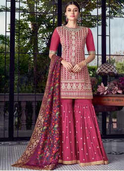 Sezane By Swagat 8001 to 8009 Series Wedding Sharara Suits Collection
