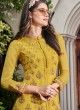 Violet Vol 31 By Swagat 6401 Gold Glass Tissue Party Wear Designer Suit