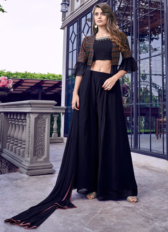 Violet Vol 31 By Swagat 6406 Blue Georgette Party Wear Palazzo Suit Violet Vol 31 By Swagat 6406 Blue Georgette Party Wear Palazzo Suit