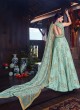Wedding & Party Wear Floor Length Anarkali In Pastel Blue Color Violet Snowwhite Vol 26 - 6101 By Swagat SC/016377