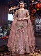 Wedding & Party Wear Floor Length Anarkali In Mauve Color Violet Vol 26 - 6102 By Swagat SC/016378