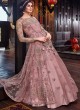 Wedding & Party Wear Floor Length Anarkali In Mauve Color Violet Vol 26 - 6102 By Swagat SC/016378