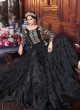 Wedding & Party Wear Floor Length Anarkali In Black Color Violet Vol 26 - 6106 By Swagat SC/016382